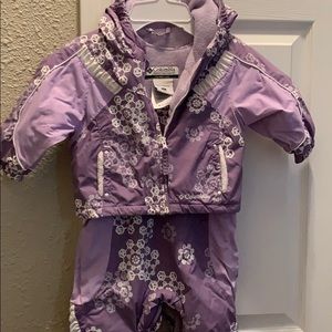 Columbia girls snowsuit set!